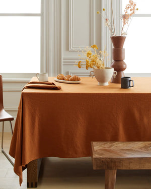 Open image in slideshow, Organic Cotton Tablecloth
